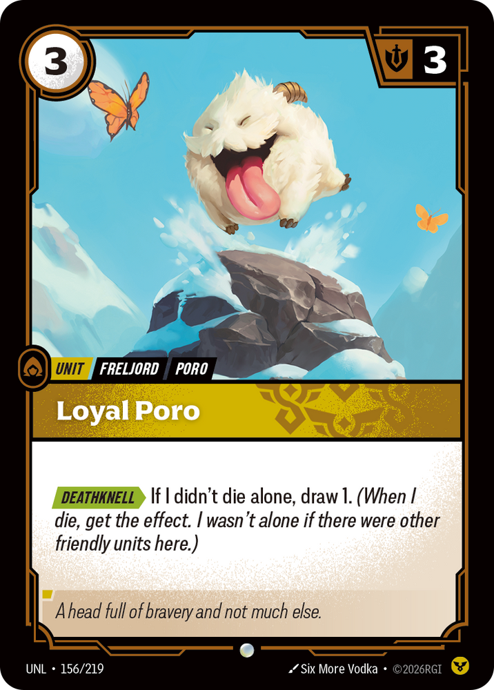 Loyal Poro (Unleashed - 156-219)