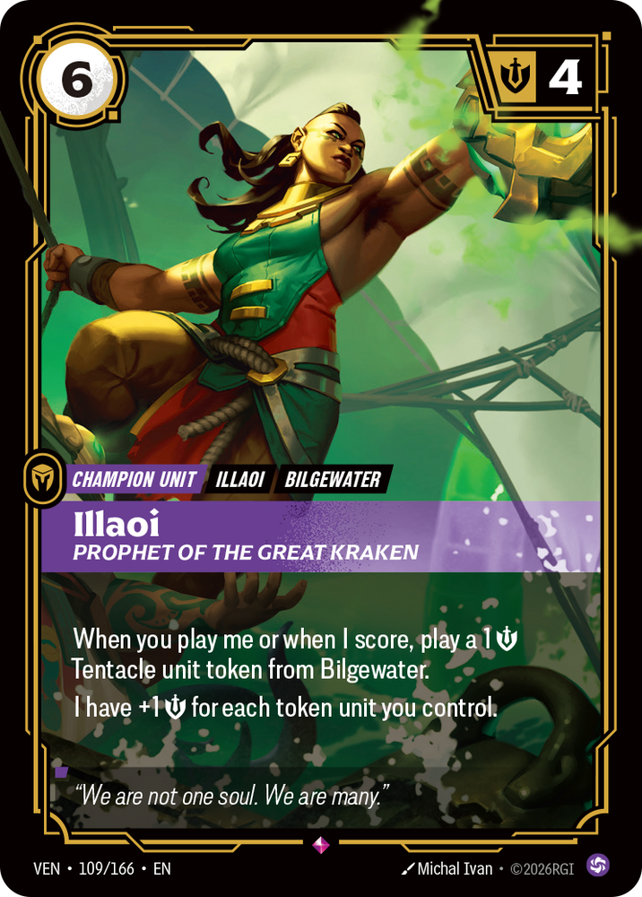 Illaoi, Prophet of the Great Kraken (Vendetta - 109-166)