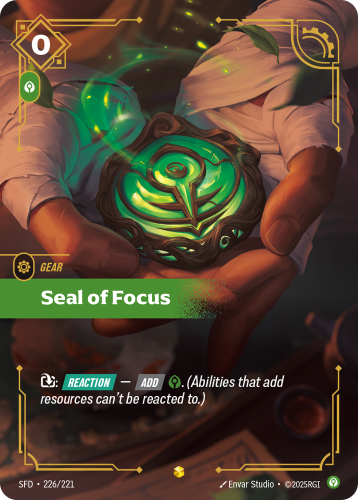 Seal of Focus (Spiritforged - 226-221)