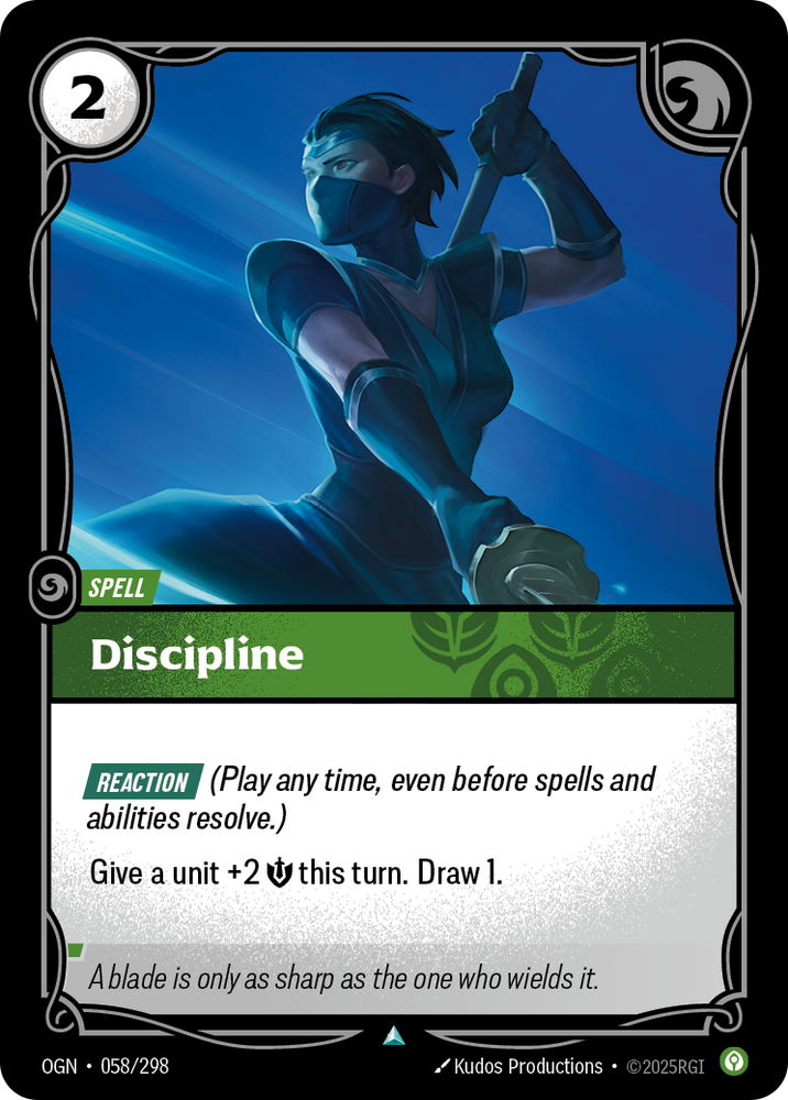 Discipline (Origins - 058-298)
