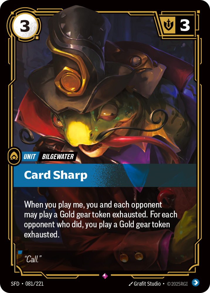 Card Sharp (Spiritforged - 081-221)