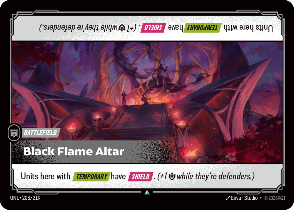 Black Flame Altar (Unleashed - 208-219)