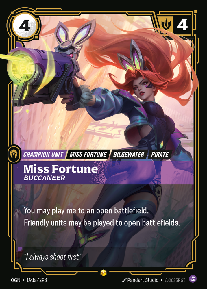 Miss Fortune, Buccaneer (Origins - 193a-298)