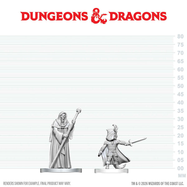 Nolzur's Marvelous Miniatures - Cultist of Bhaal & Cultist of Myrkul