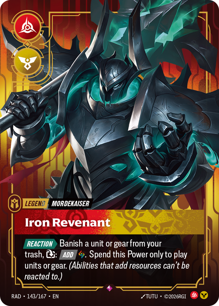 Iron Revenant (Radiance - 143-167)