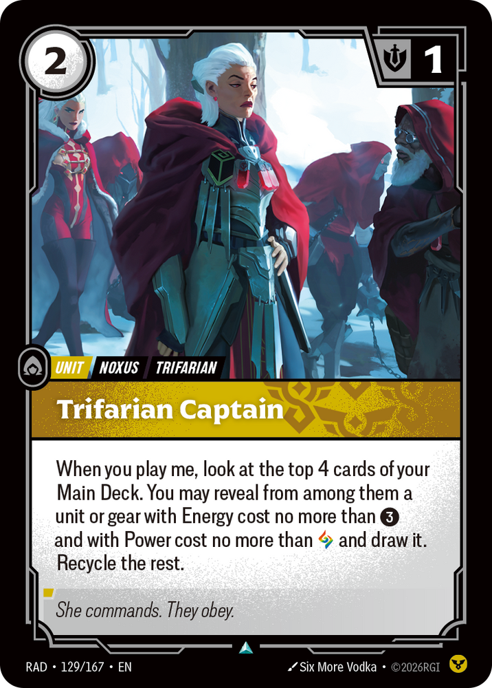 Trifarian Captain (Radiance - 129-167)