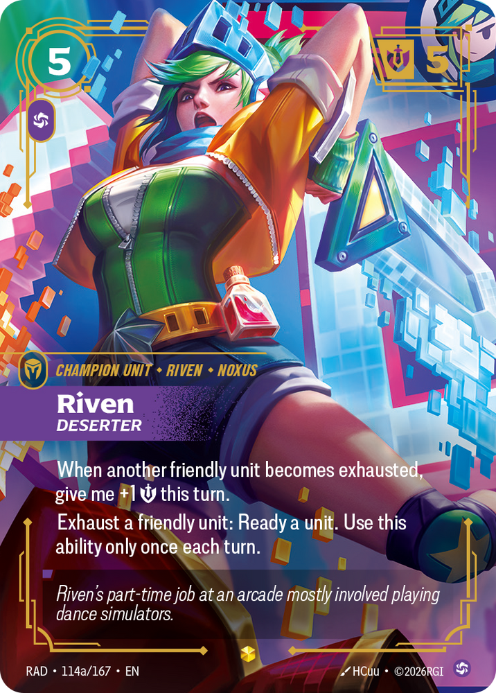 Riven, Deserter (Radiance - 114a-167)