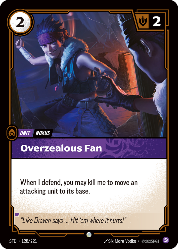 Overzealous Fan (Spiritforged - 128-221)