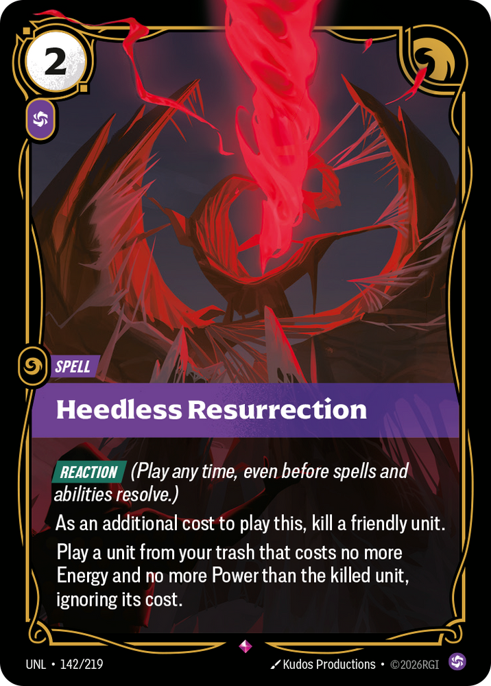 Heedless Resurrection (Unleashed - 142-219)