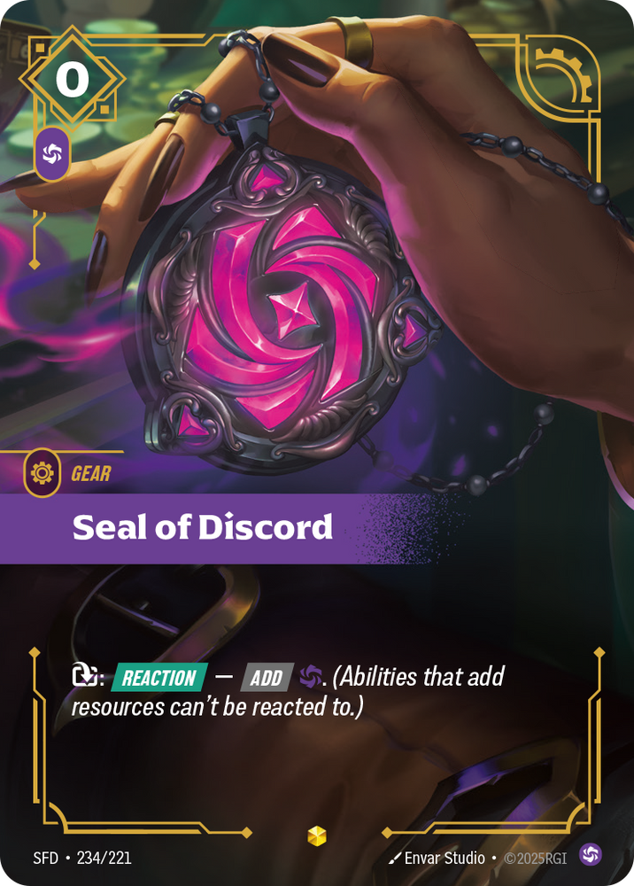 Seal of Discord (Spiritforged - 234-221)