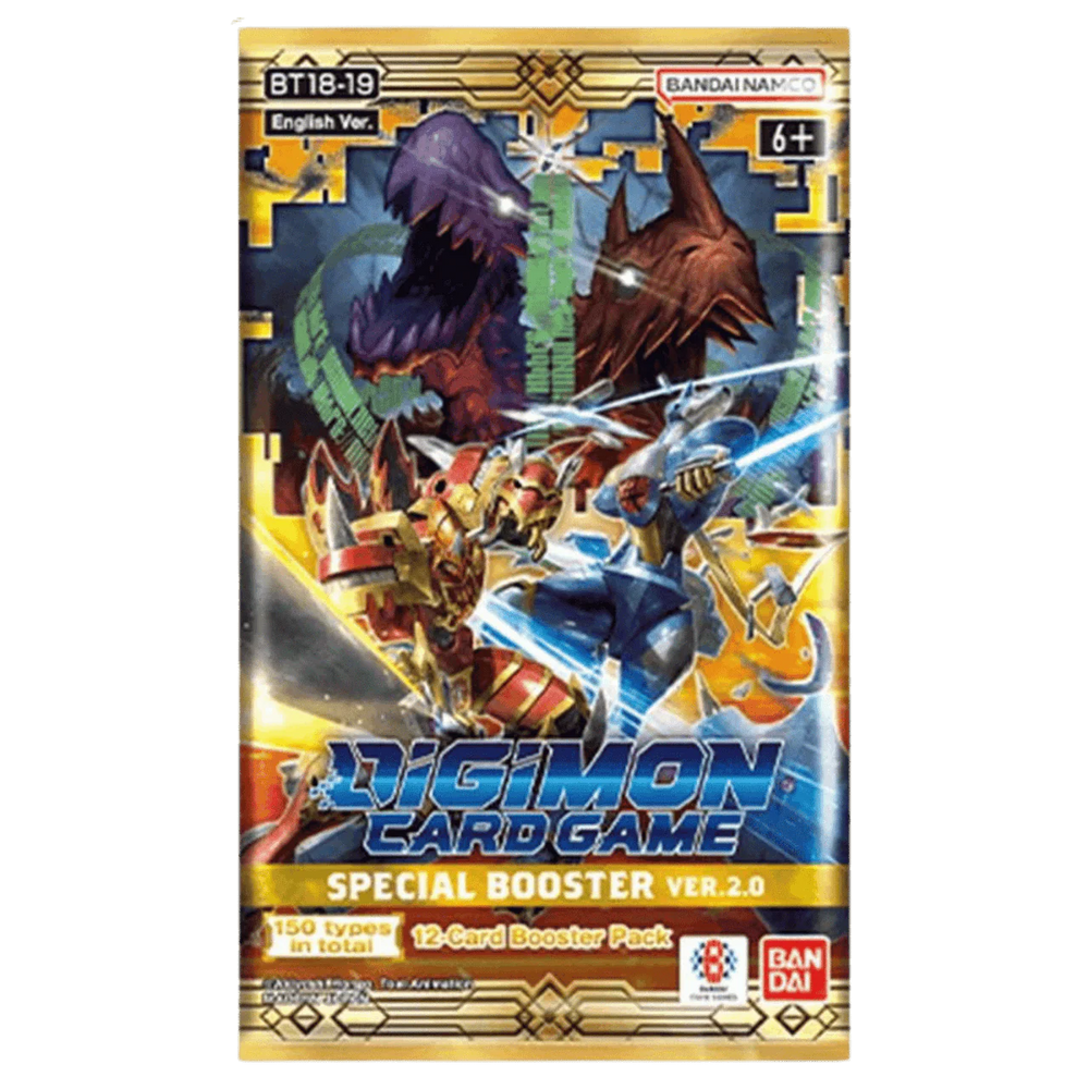 Digimon Card Game: Special Booster Version 2.0 Booster Pack [BT18-19]