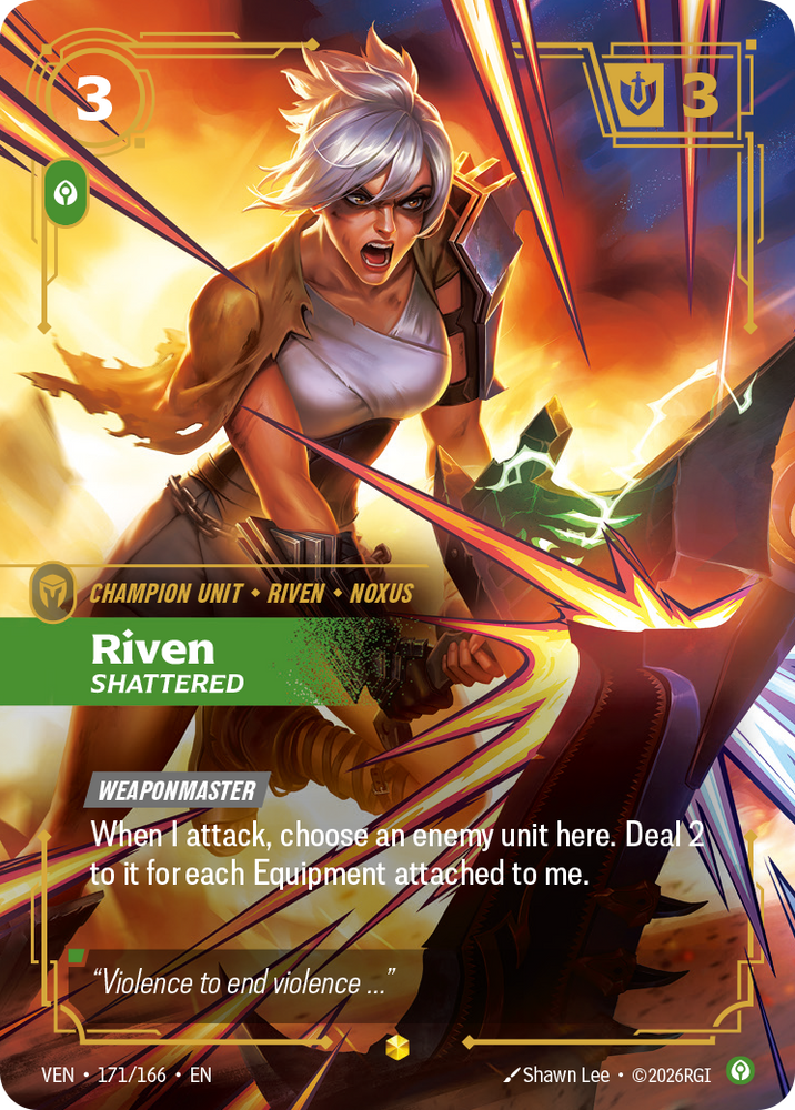 Riven, Shattered (Vendetta - 171-166)
