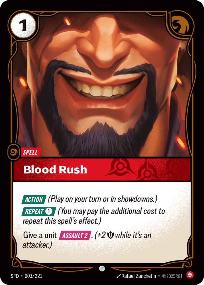 Blood Rush (Spiritforged - 003-221)