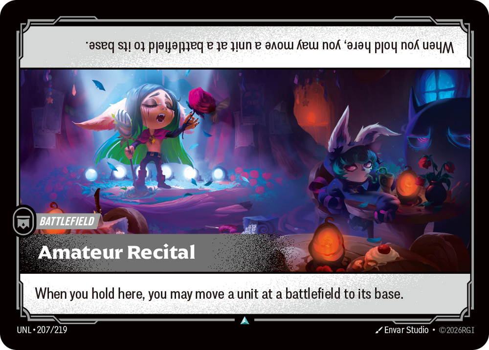 Amateur Recital (Unleashed - 207-219)