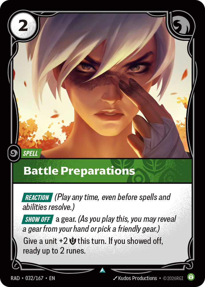 Battle Preparations (Radiance - 032-167)