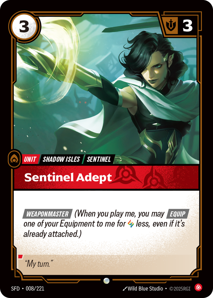 Sentinel Adept (Spiritforged - 008-221)