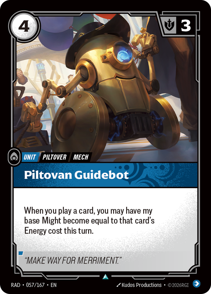 Piltovan Guidebot (Radiance - 057-167)