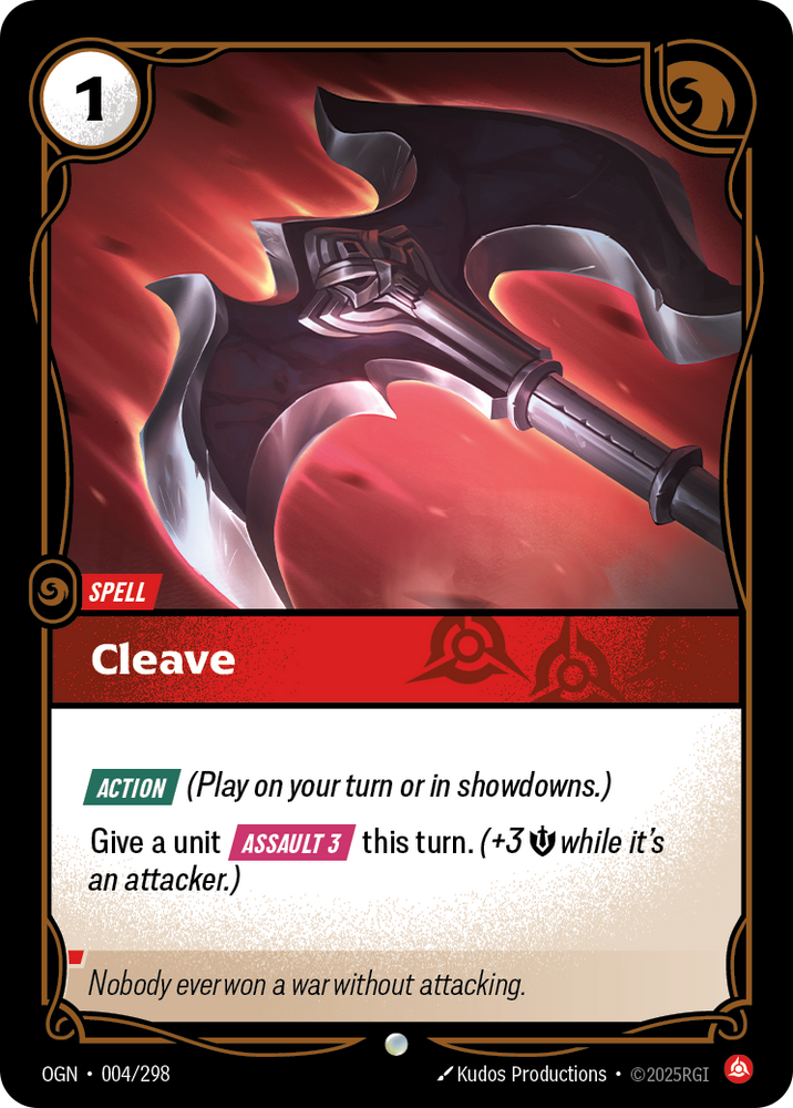 Cleave (Origins - 004-298)
