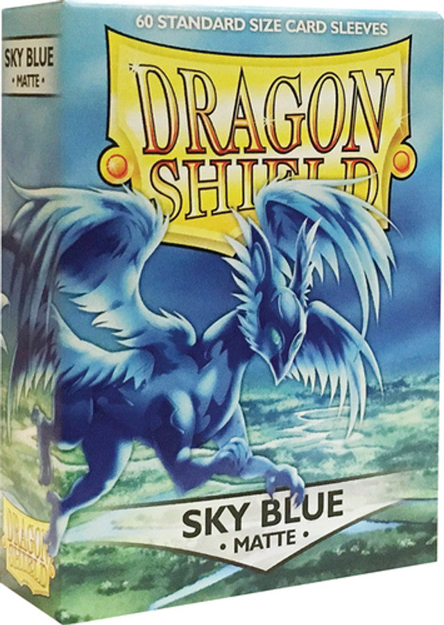 Dragon Shield - Matte Sky Blue - (60 Count)