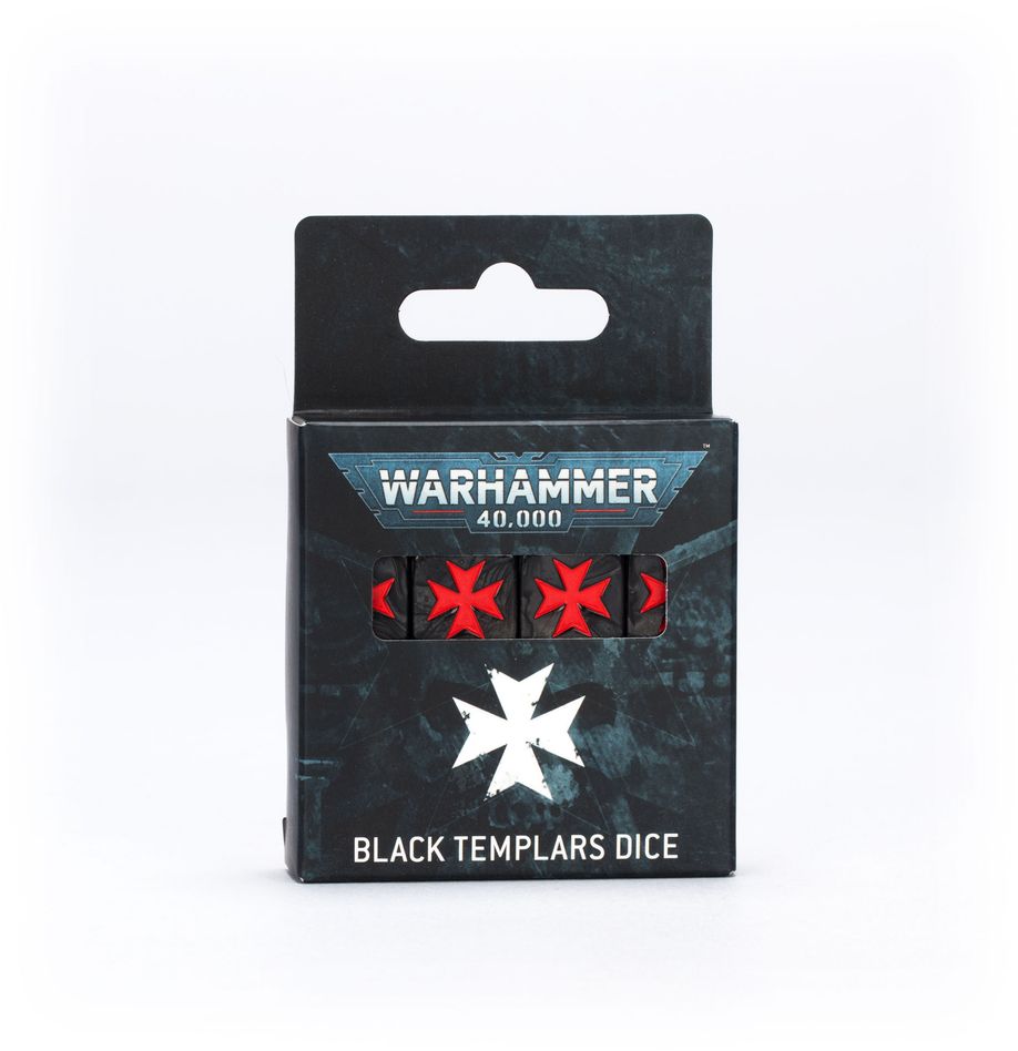 Warhammer 40k - Black Templars Dice