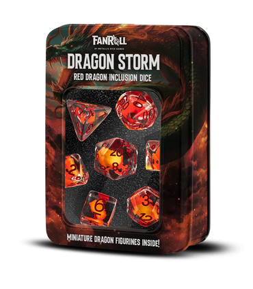 Dragon Storm - Inclusion Dice - Red Dragon