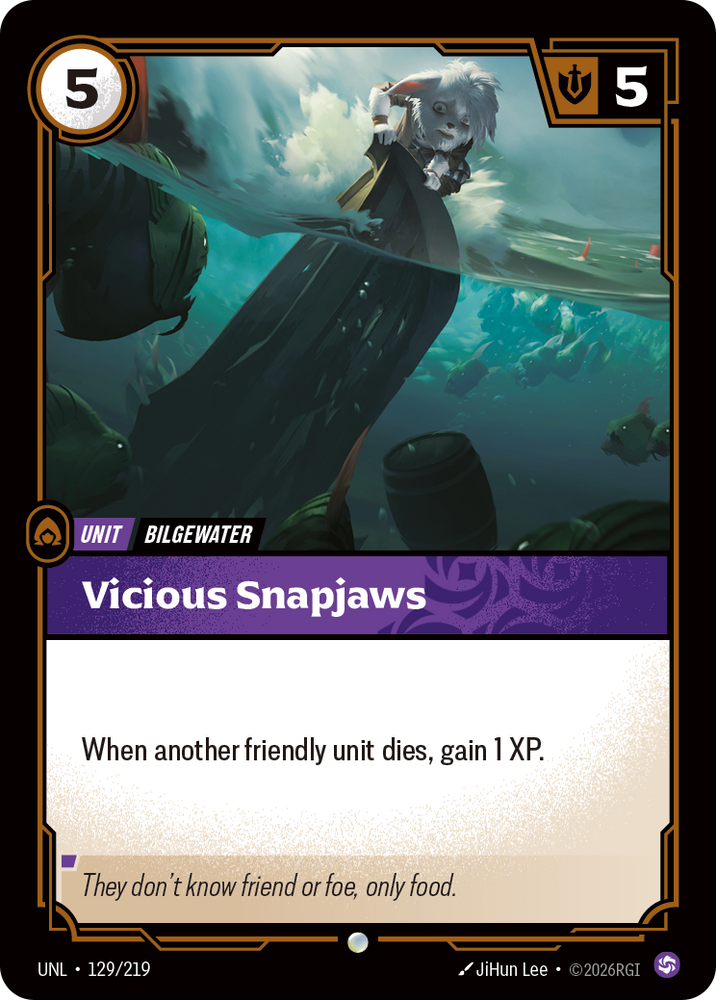 Vicious Snapjaws (Unleashed - 129-219)