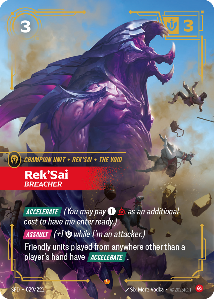Rek'Sai, Breacher (Spiritforged - 029-221)