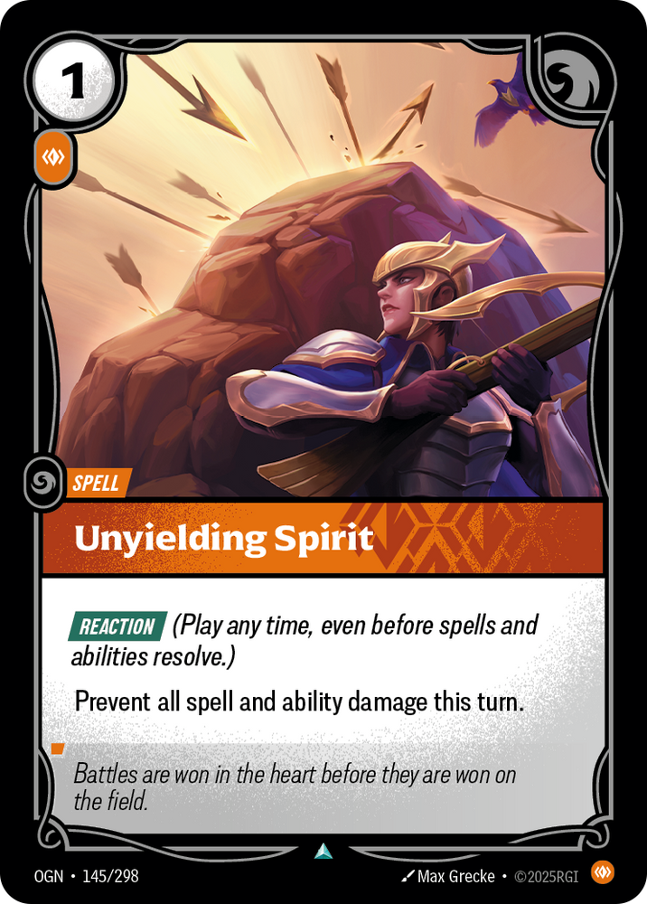 Unyielding Spirit (Origins - 145-298)