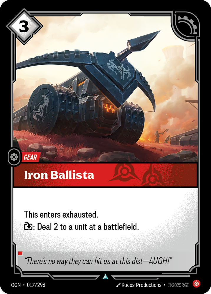 Iron Ballista (Origins - 017-298)