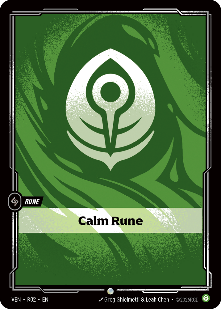 Calm Rune (Vendetta - r02)