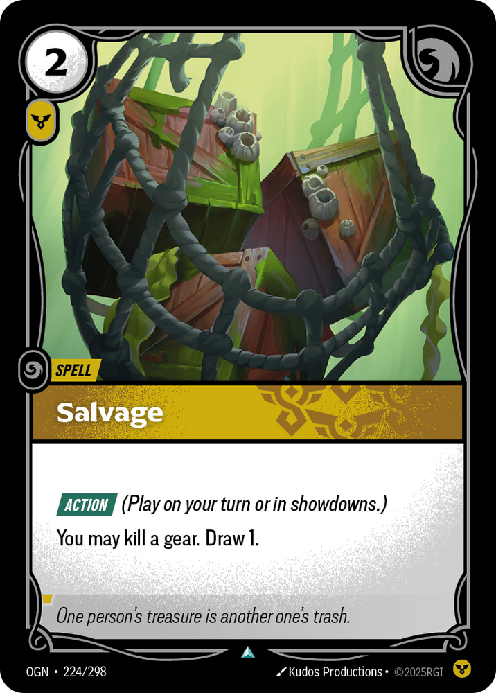 Salvage (Origins - 224-298)
