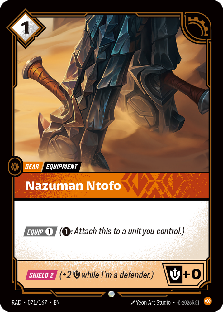Nazuman Ntofo (Radiance - 071-167)