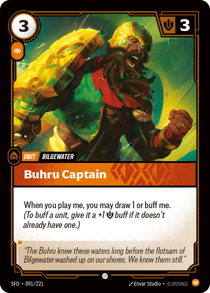 Buhru Captain (Spiritforged - 091-221)