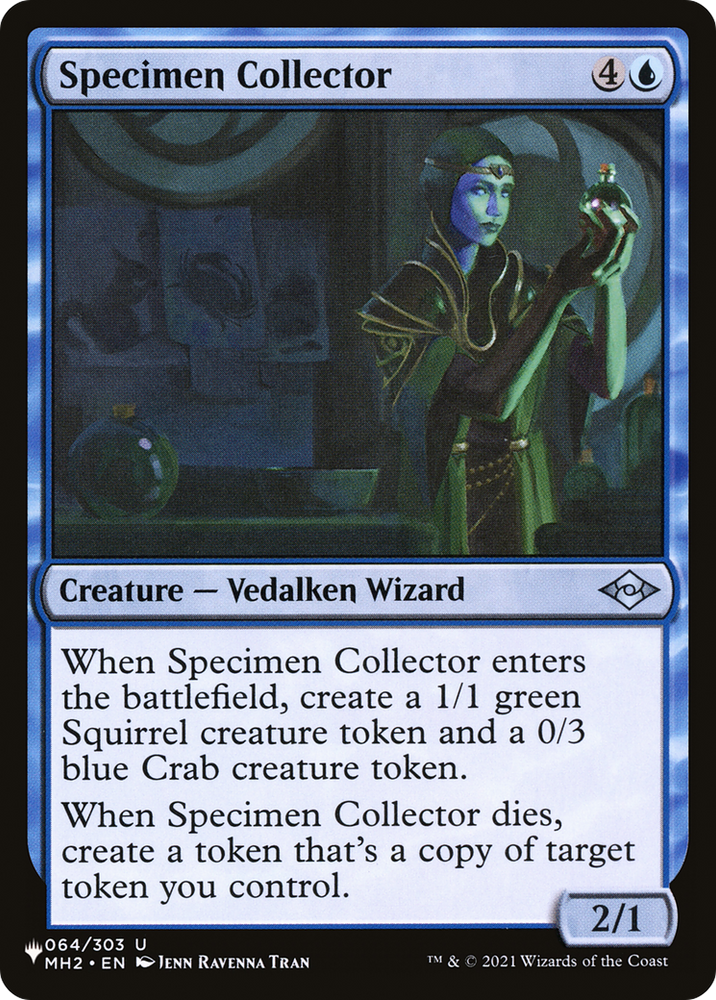 Specimen Collector [The List]