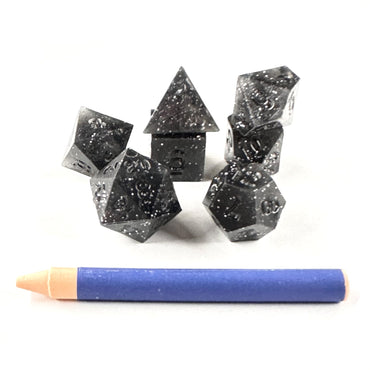 Black Oak Workshop - Advanced Dice & Crayon - Black Glitter
