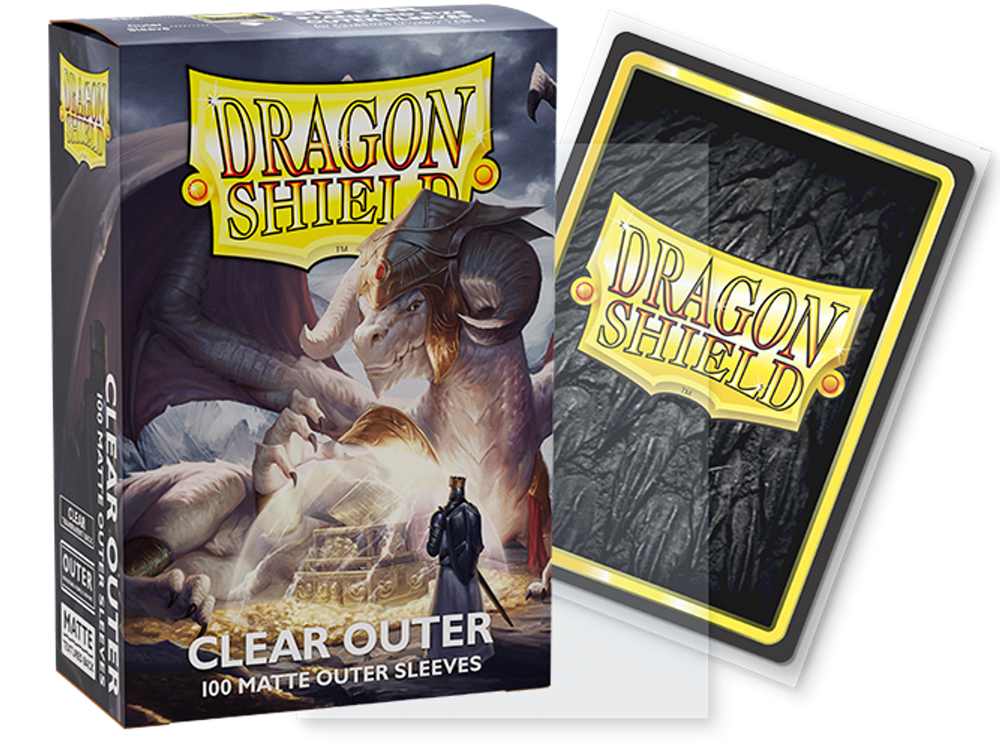 Dragon Shield - Outer Sleeves - Matte Clear (100)