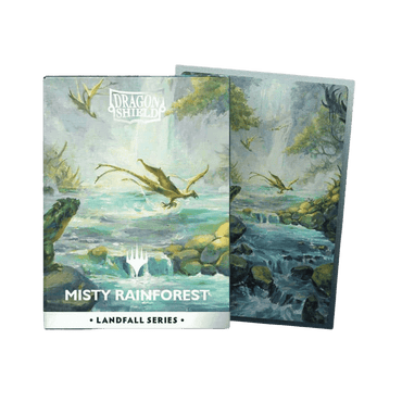 Sleeves - Dragon Shield - Landfall Series: Misty Rainforest