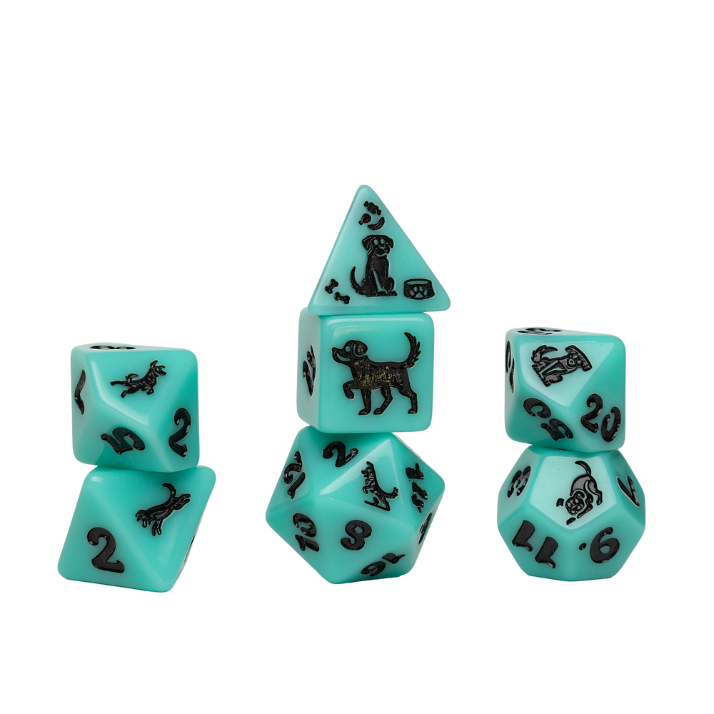 Sirius Dice - Die Set - Seafoam Sheperd