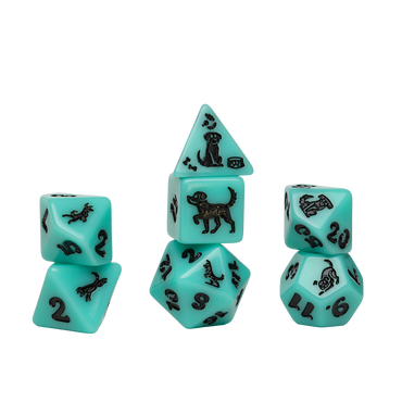 Sirius Dice - Die Set - Seafoam Sheperd