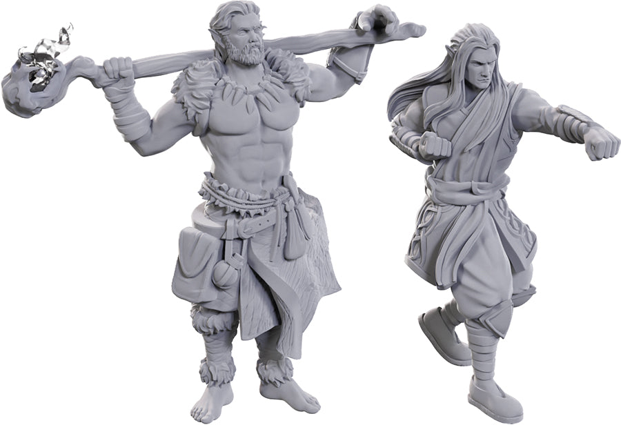 Nolzur's Marvelous Miniatures - Archdruid & Martial Arts Adept