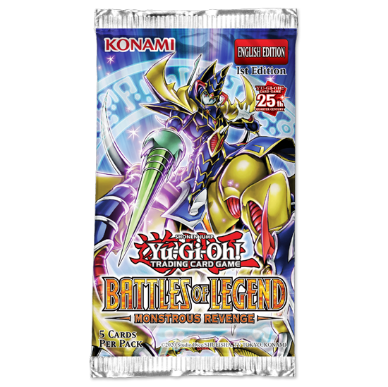 Yu-Gi-Oh! - Battle of Legends - Monstrous Revenge Booster Pack