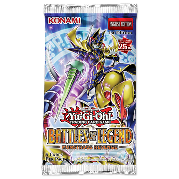 Yu-Gi-Oh! - Battle of Legends - Monstrous Revenge Booster Pack