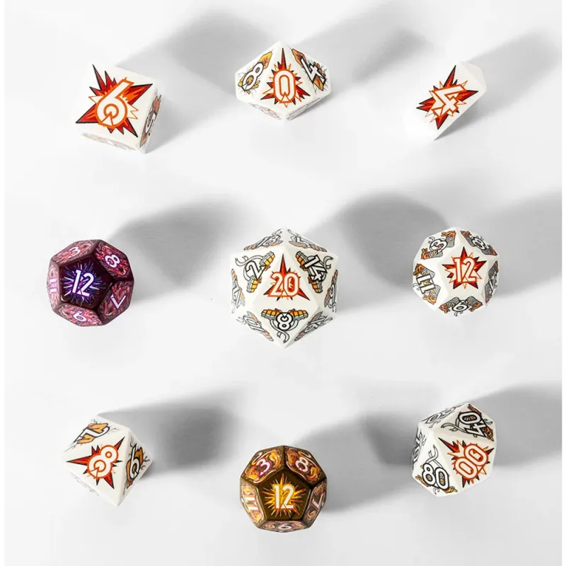 Critical Role - Daggerheart - Dice Set - Brawler