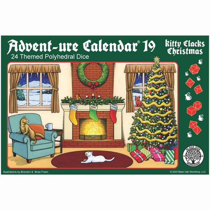 Black Oak Workshop - Advent-ure Calendar 19 - Kitty Clacks Christmas