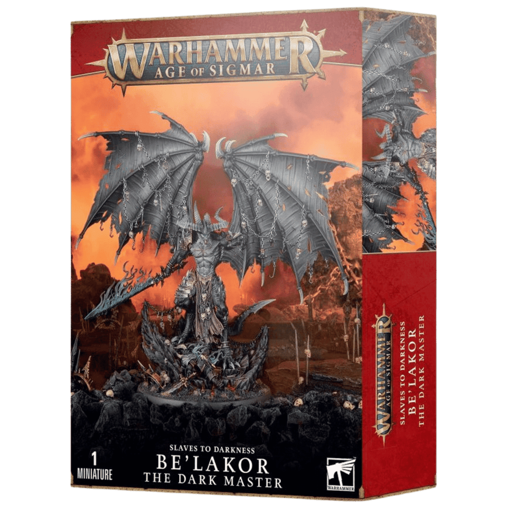 Games Workshop - Miniature- Warhammer Age Of Sigmar - Slaves to Darkness: Be'lakor  the Dark Master