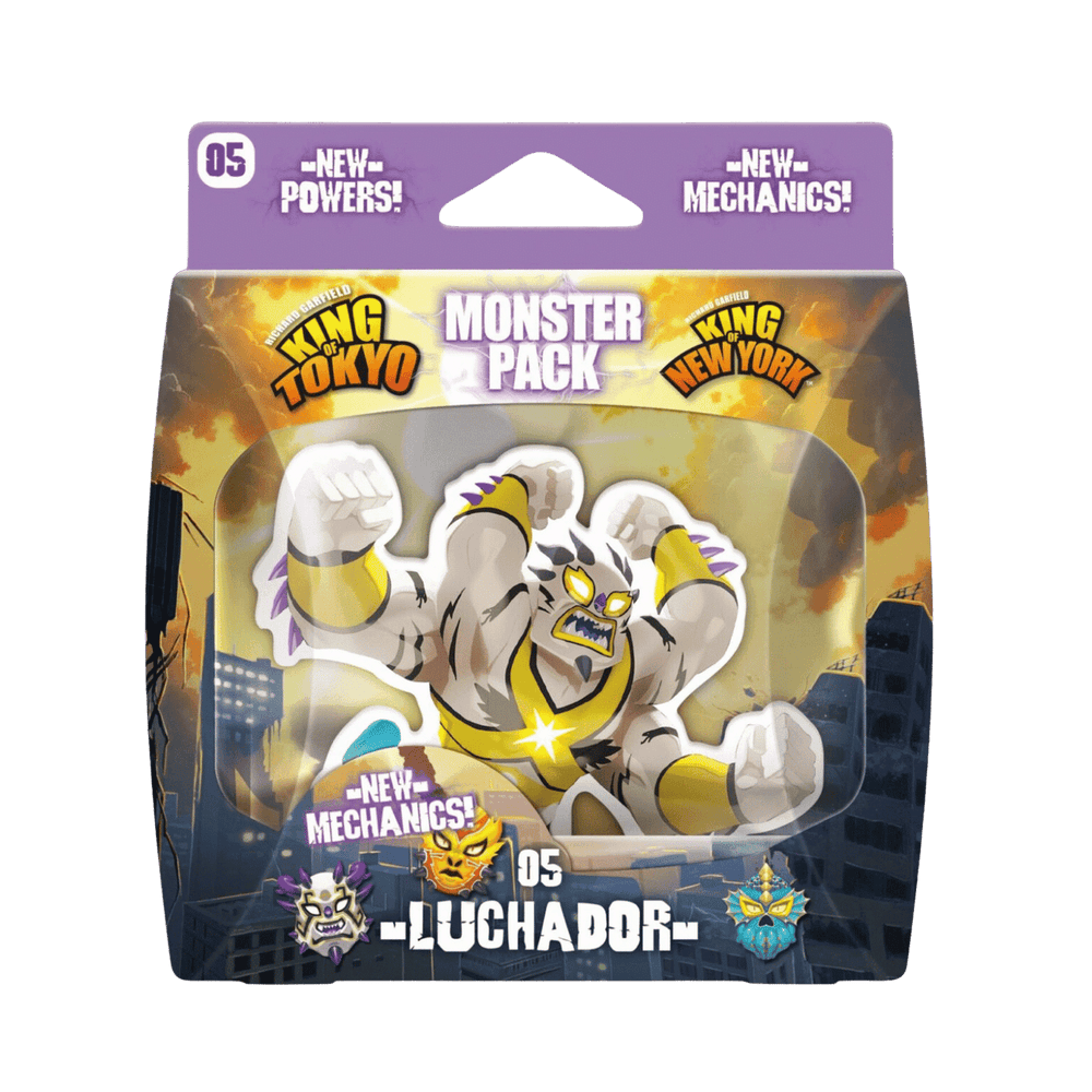 Board Game - Iello - King of Tokyo: Monster Pack (Luchador)