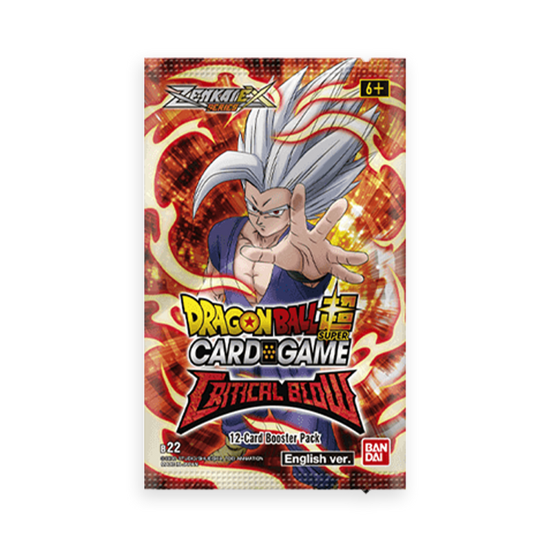 dbs critical blow booster box Dragon Ball Super - Critical Blow