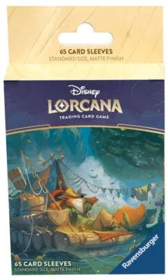 Disney Lorcana Card Sleeve Captain Hook Set 1 (65 Sleeves)