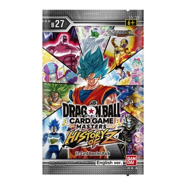 Dragon Ball Super Masters - History of Z - Booster Pack