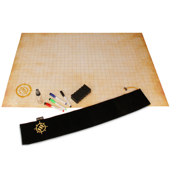 Enhance - Tabletop RPG Grid Mat Campaign Kit